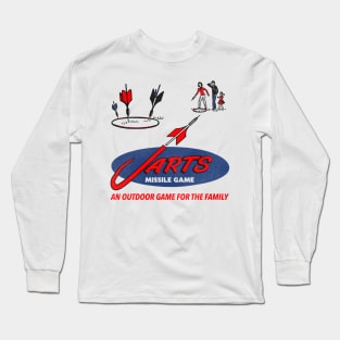 Defunct 60s Lawn Jarts Missile Game Long Sleeve T-Shirt
